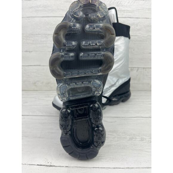 Nike Air VaporMax Flyknit Gator ISPA Metallic Silver Mens Size 10.5 Shoes main image 7